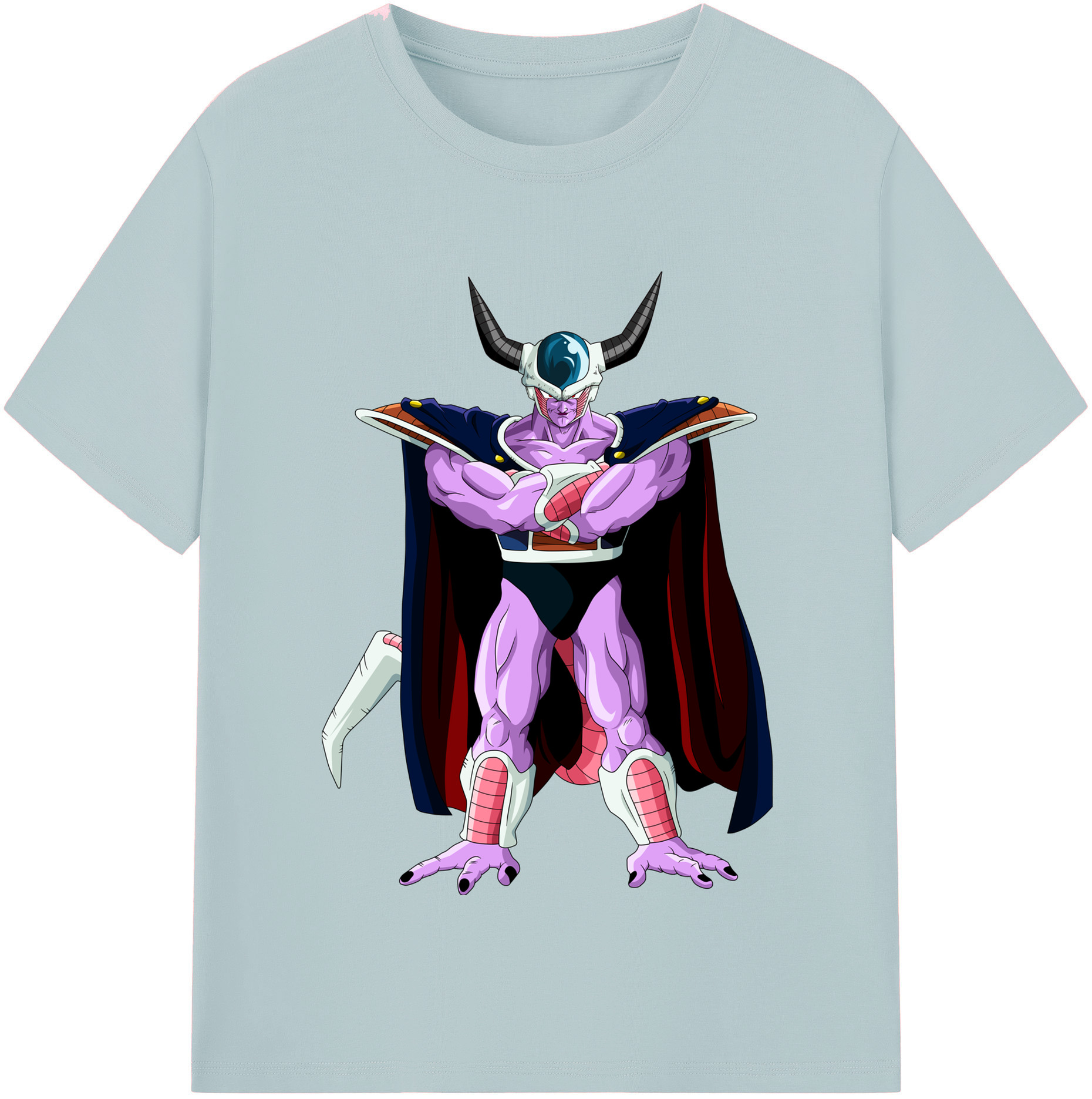 （画像用） ドラゴンボール コルド大王 DRAGON BALL King Cold 綿100％半袖Tシャツ（フロントプリント）